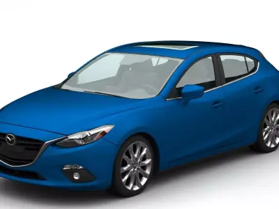 Mazda Mazdaspeed 3 Hatchback 3D model