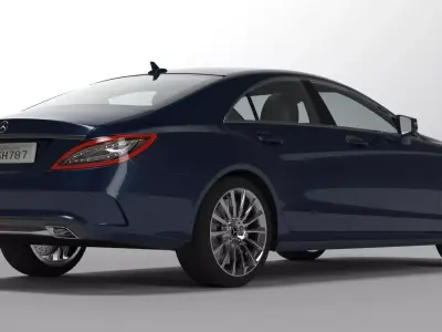 Mercedes CLS 500 3D model