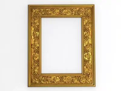 carved frame 3D model order