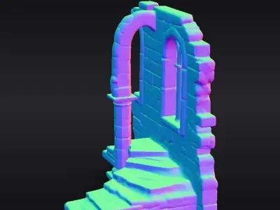 Ancient Ruins 1 3D model