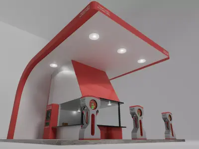 Charging Station 3D model