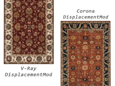 Rugs No 883 Low-poly 3D model