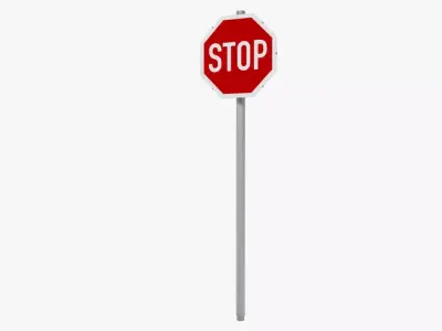 Stop Sign 3D model