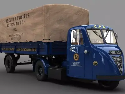 Scammell Scarab 3D model