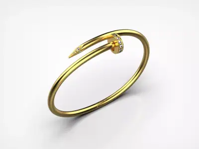 Nail Bracelet 9017 3D print model