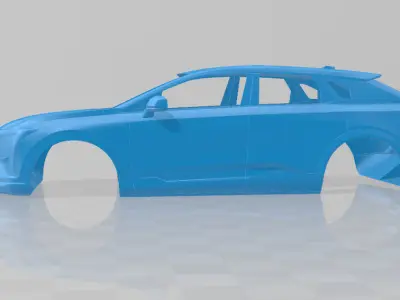 Cadillac Optiq - Body Car STL Model 3D print model