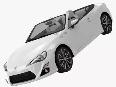 Toyota FT-86 Open Concept 2013 3D model