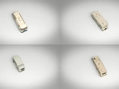 Low Poly Motorhome Pack