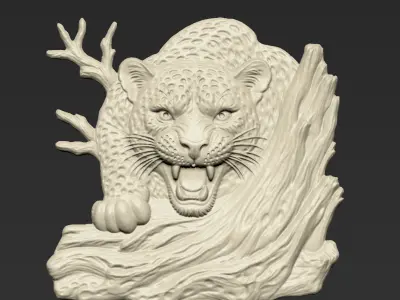 Attacking Leopard A72 3D print model
