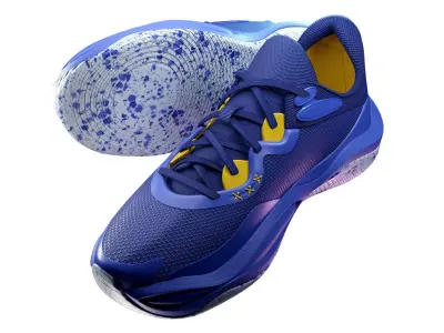 Under Armour Basketball shoe 3D model