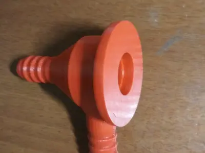 Housing for the idle valve 90 degree 3D print model