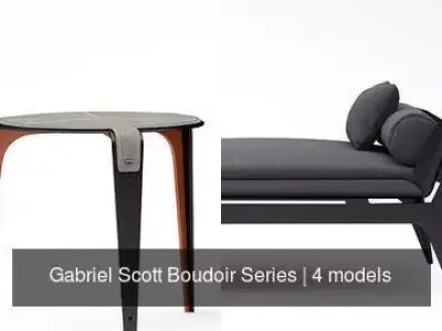 Gabriel Scott Boudoir Series 3D Model Pack