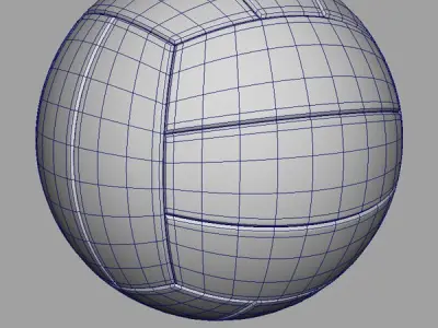 Volleyball ball 3D model