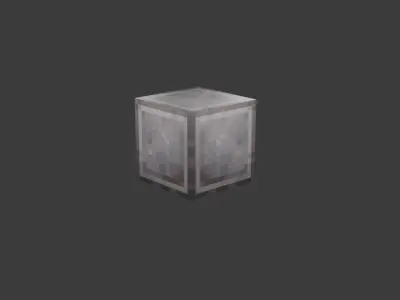 Netherite Block minecraft 3d  Model 3D model