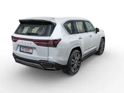 Lexus LX 500d 2022 Low-poly 3D model