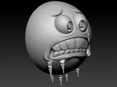  Freeze Emoji 3D print model