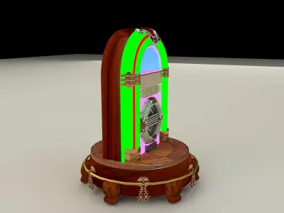 Juke box 3D model