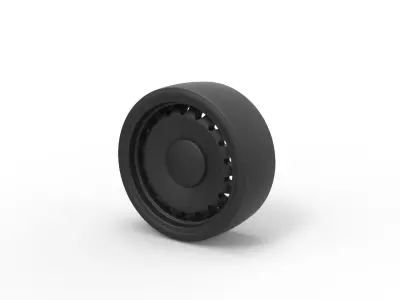 Sport wheel 6 3D print model