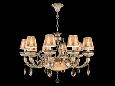 MD 89370-10-3 Osgona Chandelier 3D model