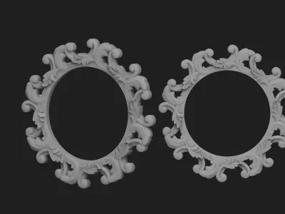 decorative frame 3D model purchase