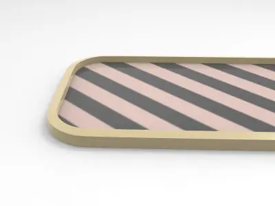Zoos Pen Tray Low-poly 3D model