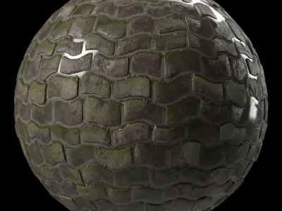 Pavement Materials 36- Paving By Water and Mud Seamless Texture