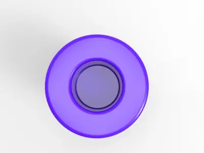 Calice Vase Low-poly 3D model