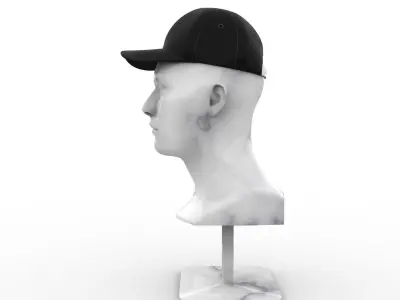 Baseball Cap 3D model