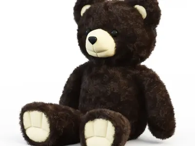 Brown Bear  3D model