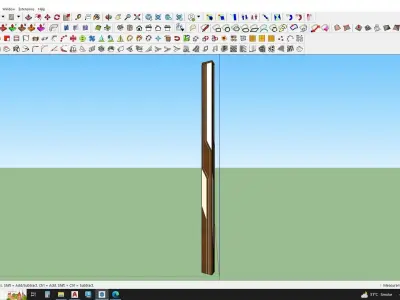 light pole 3d model 3D model