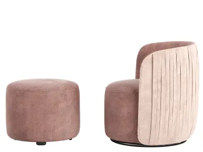 Ditre italia Chloe Luxury armchair 3D model
