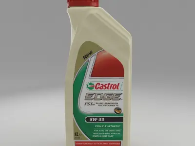 Castrol Motor Oil 3D model
