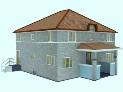 HouseVilla house 3D model
