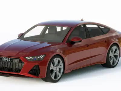 Audi RS7 Sportback 2020 3D model