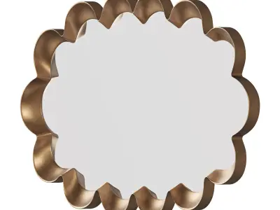 Anthropologie Scallop Mirror  3D model