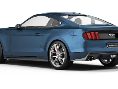 Mustang 2015 3D model