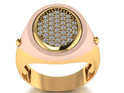 men ring 401005 3D print model