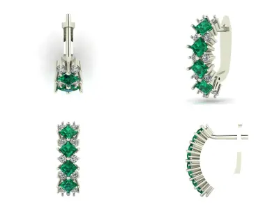 Earrings n 22 3D print model