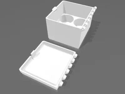 BOX CASE 4 PIPE WRENCH 3D print model