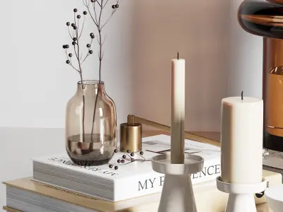 Decorative Set 08 3D model