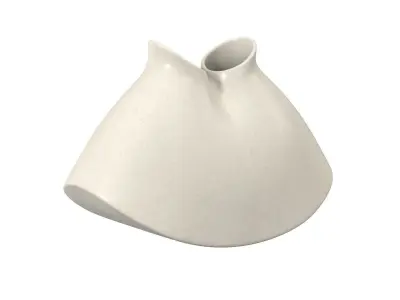 Global Views Under the Sea Vessel Rustic White 3D model