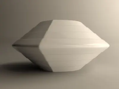 Small flowerpot 4 3D print model