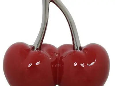 Art Cherries Decoration Peralta Sculpture 3D model