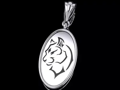 Pendant Cat Free 3D print model