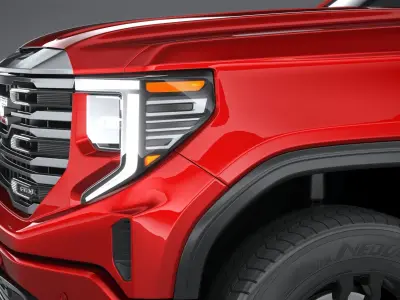 GMC Sierra AT4X 2022 3D model