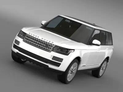 Range Rover Vogue TDV6 L405 3D model