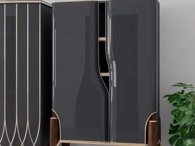 Turri Dinner Italian Combination Luxury 3D model