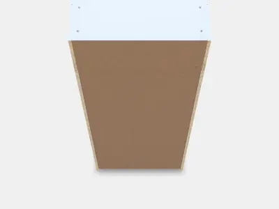 BILLY - OXBERG Bookcase 15 Low-poly 3D model