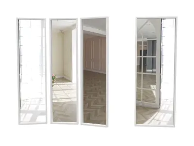 IKEA NISSEDAL MIRROR 3D model Low-poly 3D model