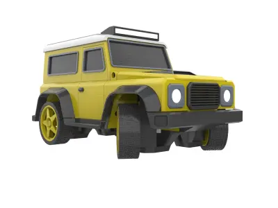 Jeep - Housing for RC Car  - STL CAD bundle - Personal Use 3D print model